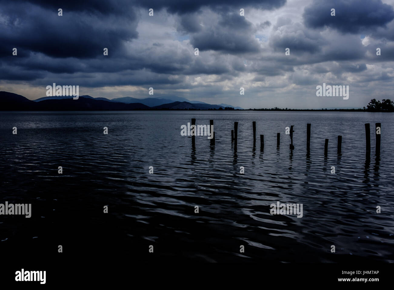 Torre del Lago Puccini, Toscane Banque D'Images