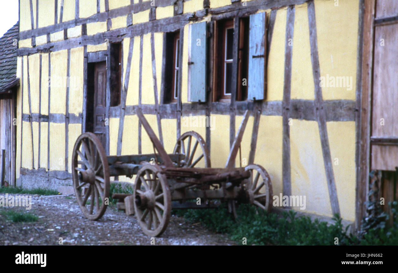 Écomusée d'Ungersheim, Alsace, France ; Banque D'Images