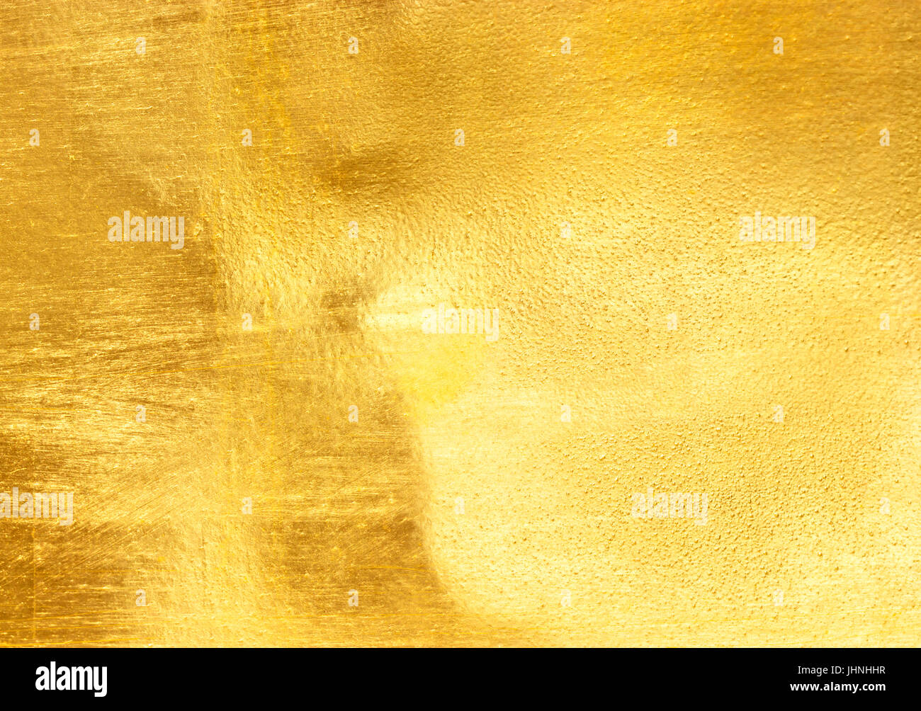 Feuille d'or feuille jaune brillant texture background Banque D'Images