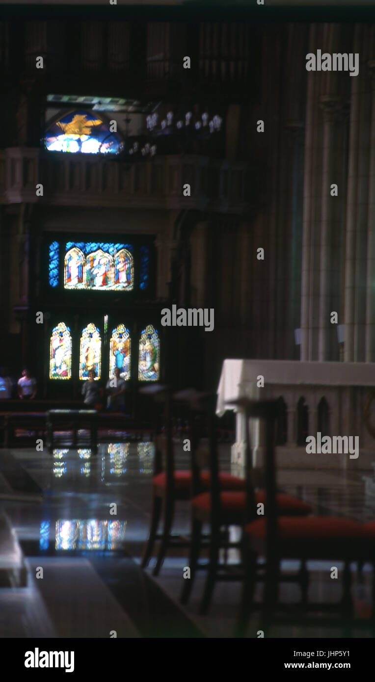 Cathédrale Saint Pierre d'Alcantara ; gothique ; Petrópolis, Rio de Janeiro, Brésil Banque D'Images