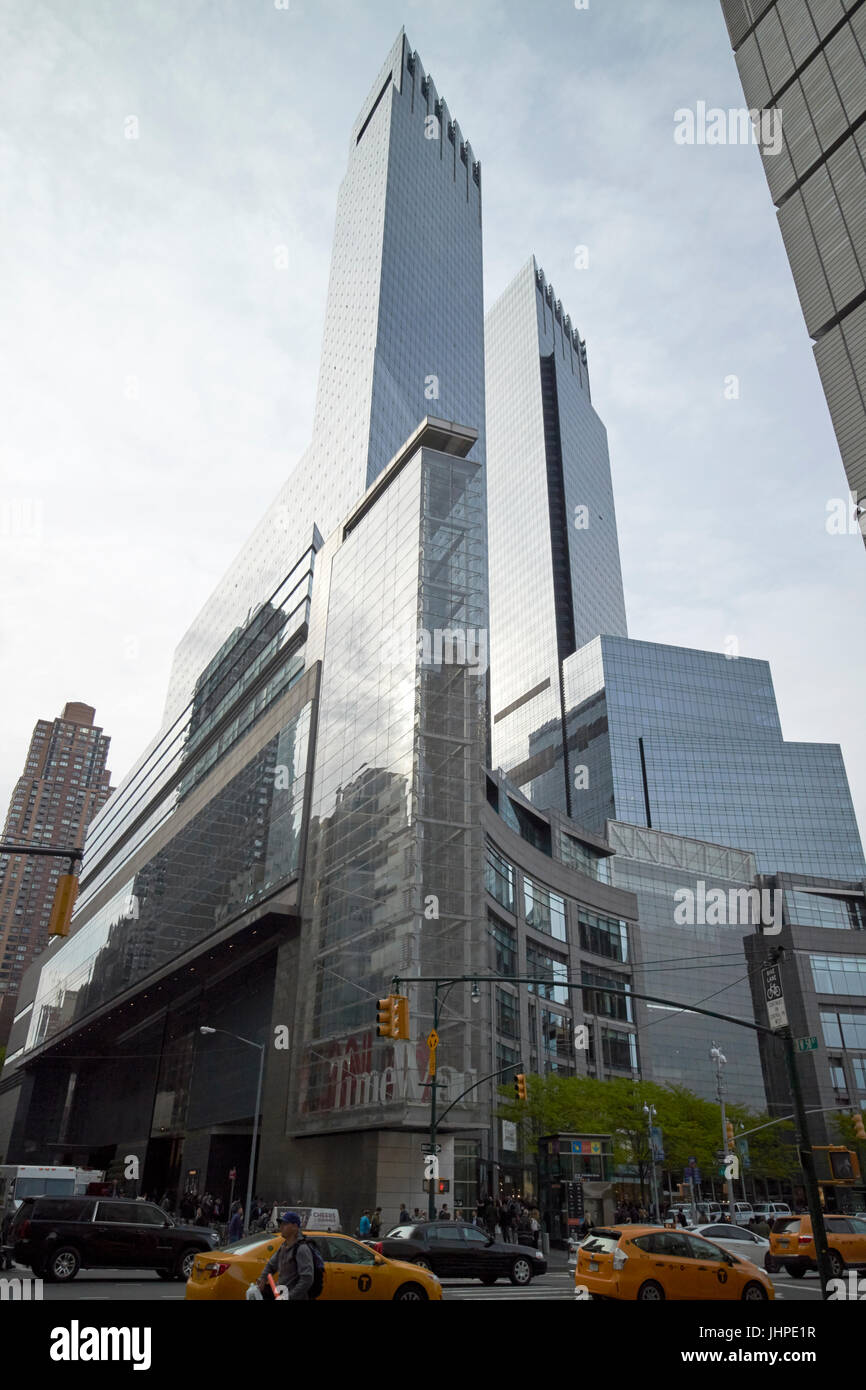 Time Warner Center Building New York USA Banque D'Images