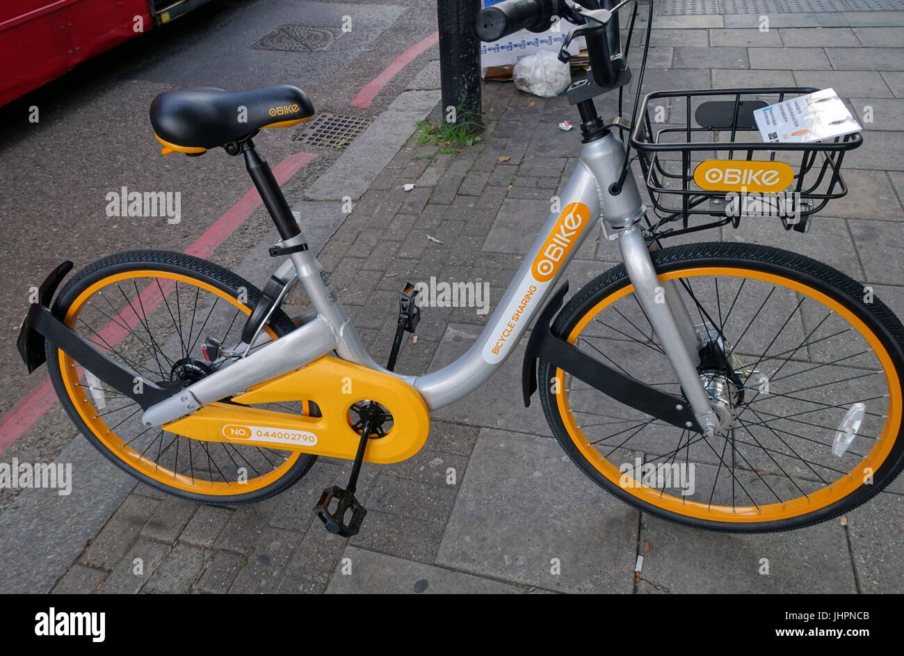 Système de partage de vélo O.sans les stations d'lancée à Londres Banque D'Images Système de partage de vélo O.sans les stations d'lancée à Londres Banque D'Images