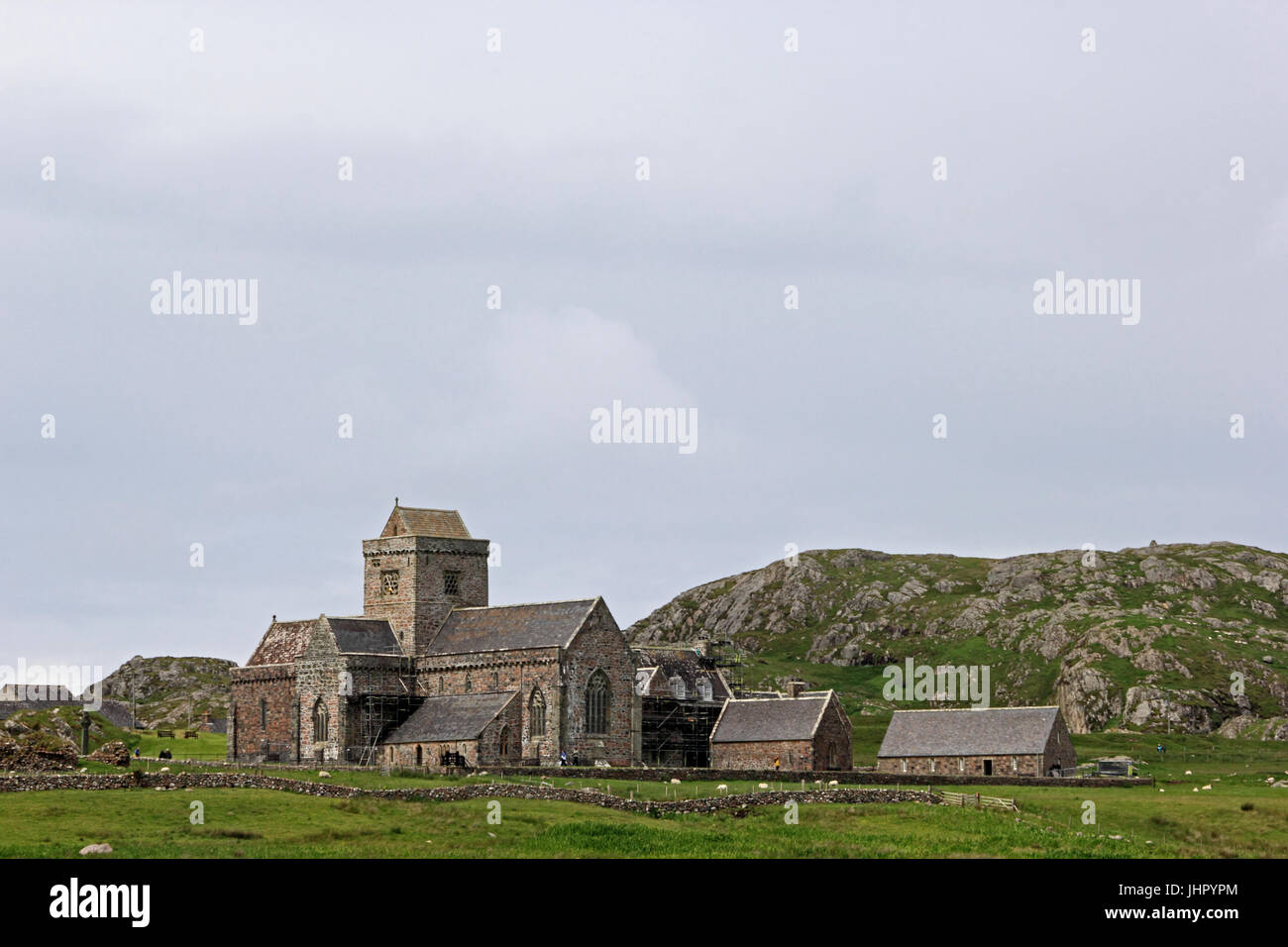 L'Abbaye d'Iona, Iona, ARGYLL & BUTE, Ecosse Banque D'Images