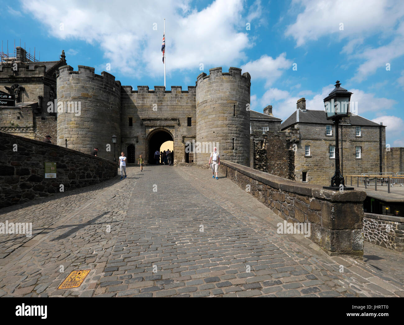 La porterie, le château de Stirling, Stirling, Stirling et Falkirk, Ecosse, Royaume-Uni Banque D'Images