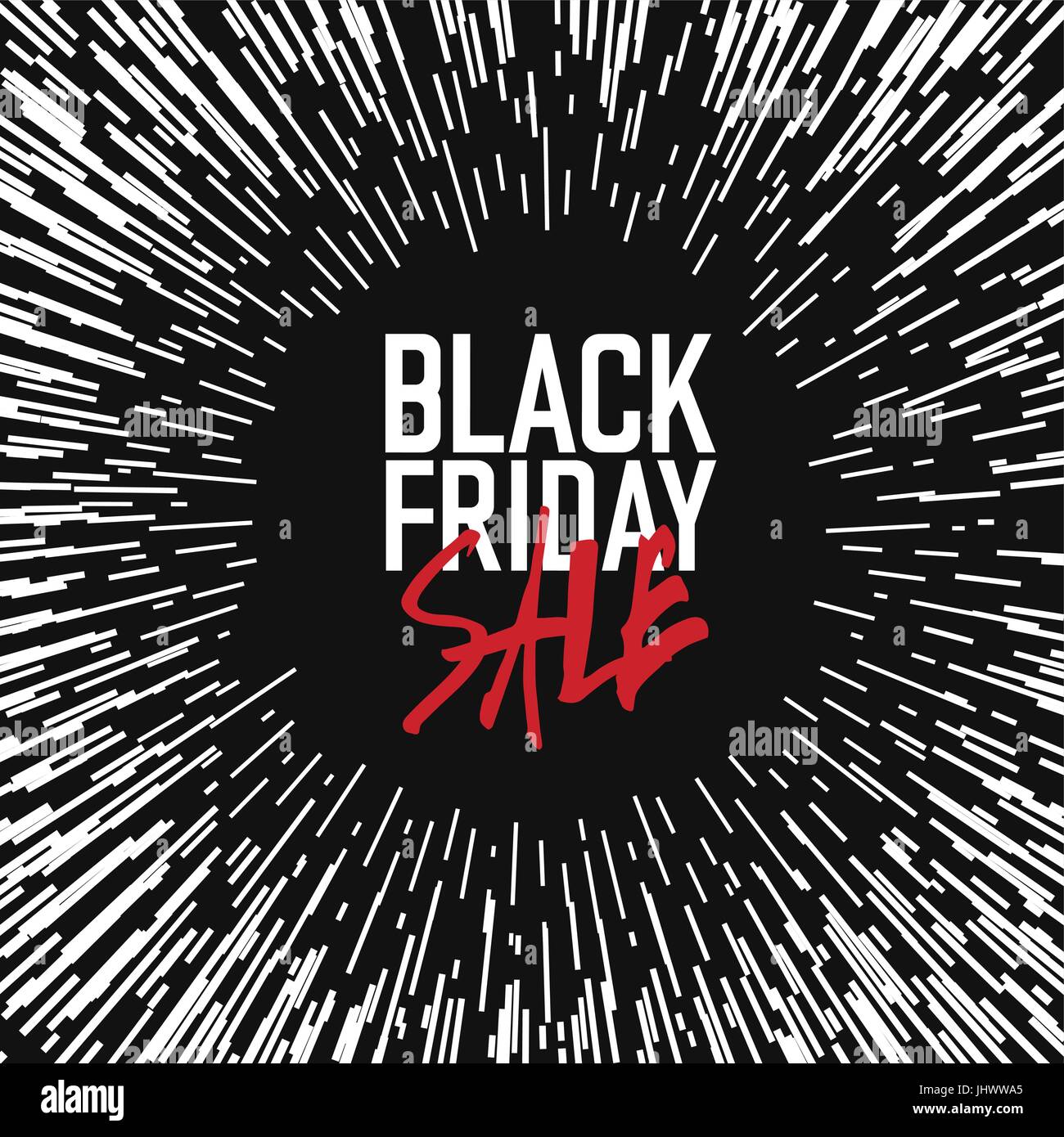 Le vendredi noir de l'affiche. Modèle de conception de la publicité. Modèle grande vente Illustration de Vecteur