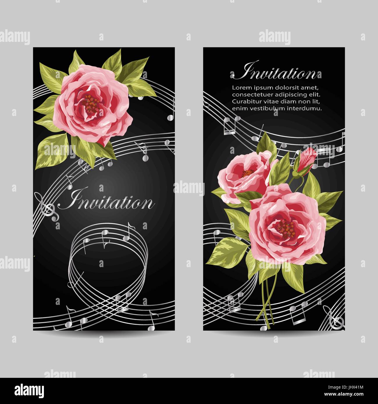 Ensemble de Bannières verticales Illustration de Vecteur