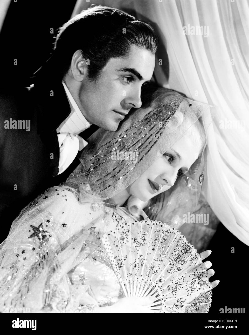 MARIE ANTOINETTE 1938 MGM film avec Norma Shearer et Tyrone Power Banque D'Images