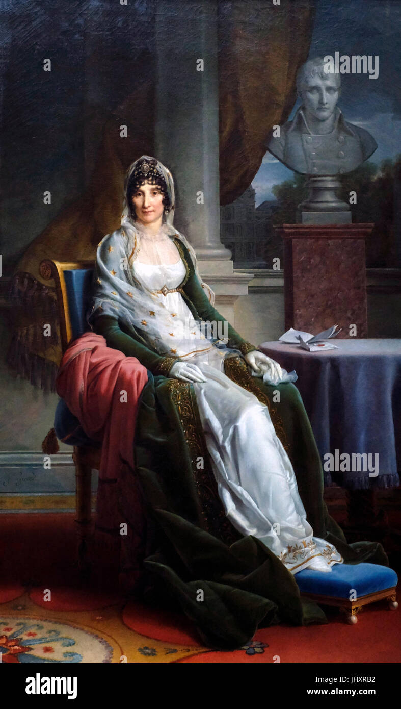 Marie-Laetitia Bonaparte, 'Madame simple' - Baron Gerard François, vers 1800 Banque D'Images