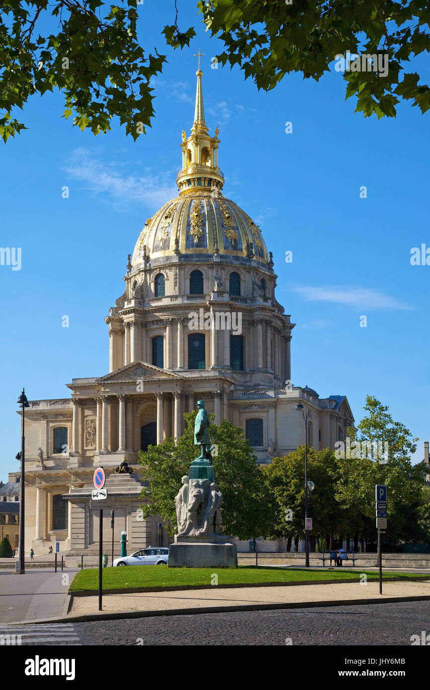 Les cathédrales de l'invalide (la cathédrale non valide), Paris, France - cathédrales de l'invalide, Paris, France, du Dôme des Invalides (Invalidendom), Frankrei Banque D'Images