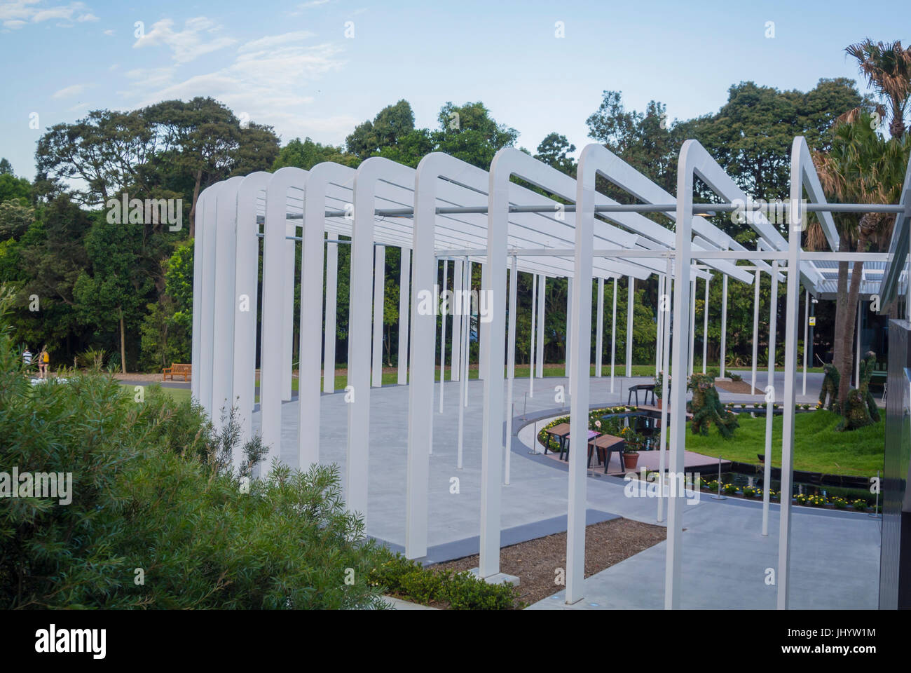 Le jardin botanique de Sydney Australie Calice Banque D'Images
