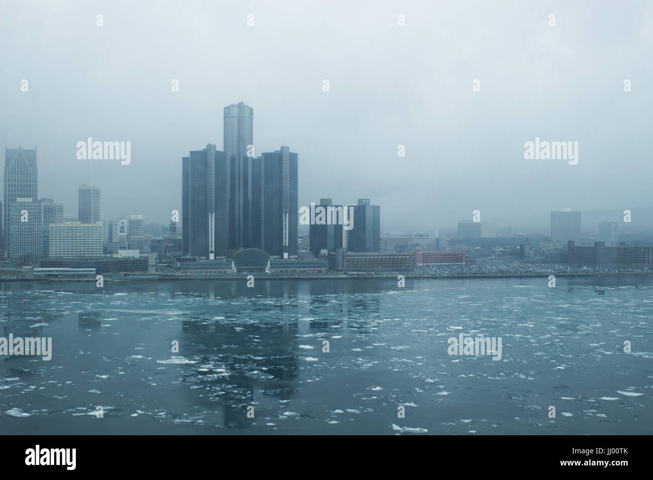 Detroit River Banque D'Images