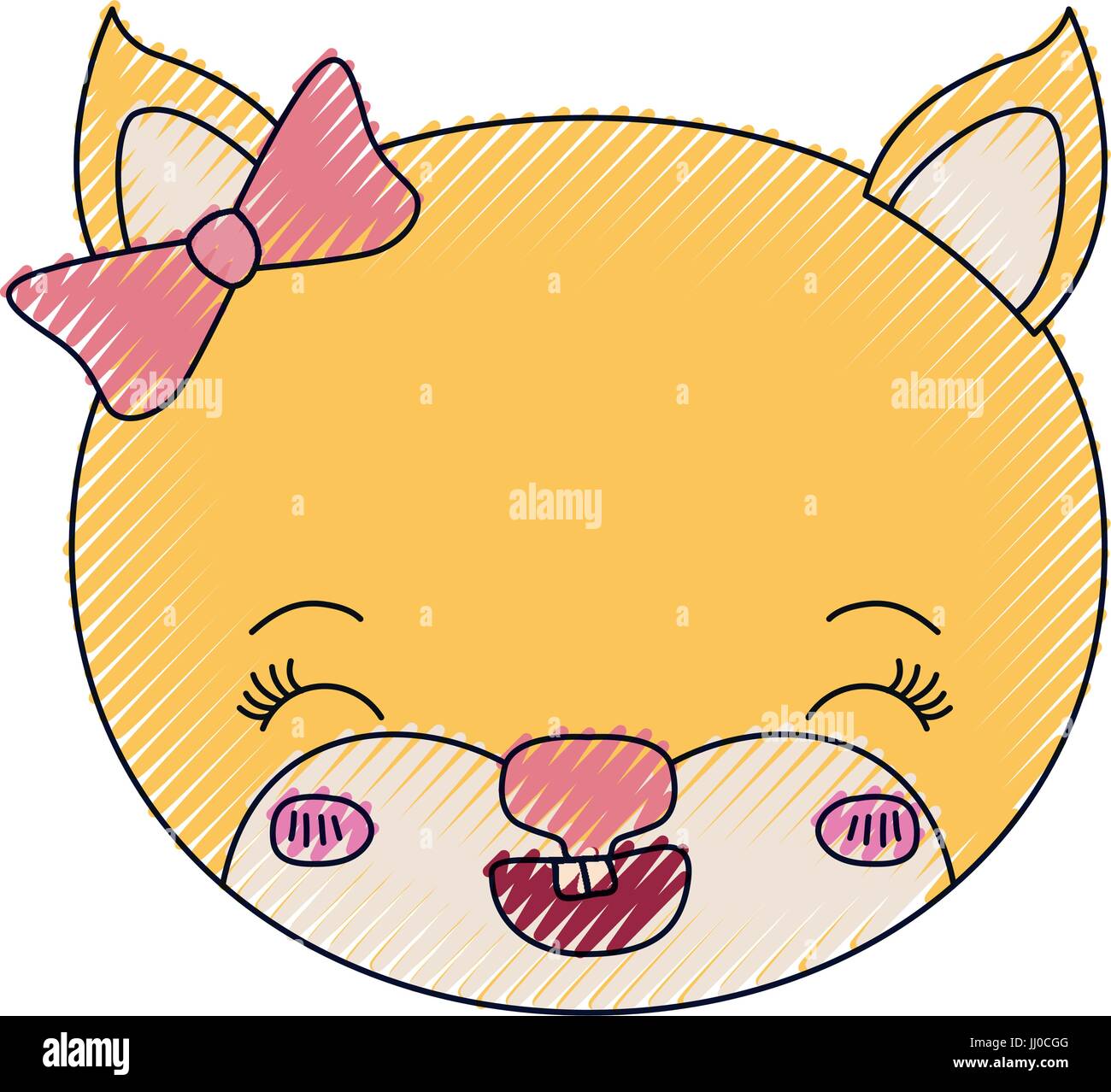 Crayon Couleur Silhouette Visage De Chat Femelle Animal Les Yeux Fermes Et Le Bonheur D Expression Image Vectorielle Stock Alamy Crayon Couleur Silhouette Visage De Chat Femelle Animal Les Yeux Fermes Et Le Bonheur D Expression Image Vectorielle Stock Alamy