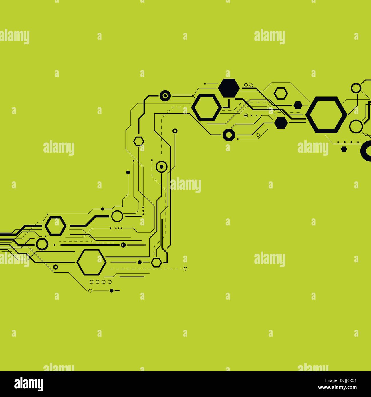 Résumé arrière-plan technique Illustration de Vecteur