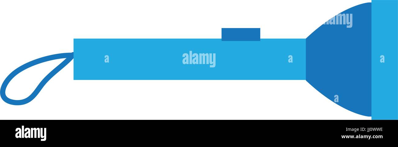 Lampe ampoule led lampe d'énergie de la batterie Illustration de Vecteur