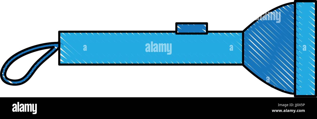 Lampe ampoule led lampe d'énergie de la batterie Illustration de Vecteur