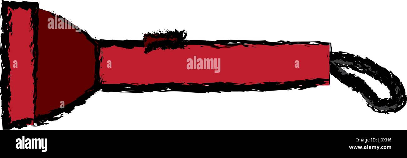 Lampe ampoule led lampe d'énergie de la batterie Illustration de Vecteur