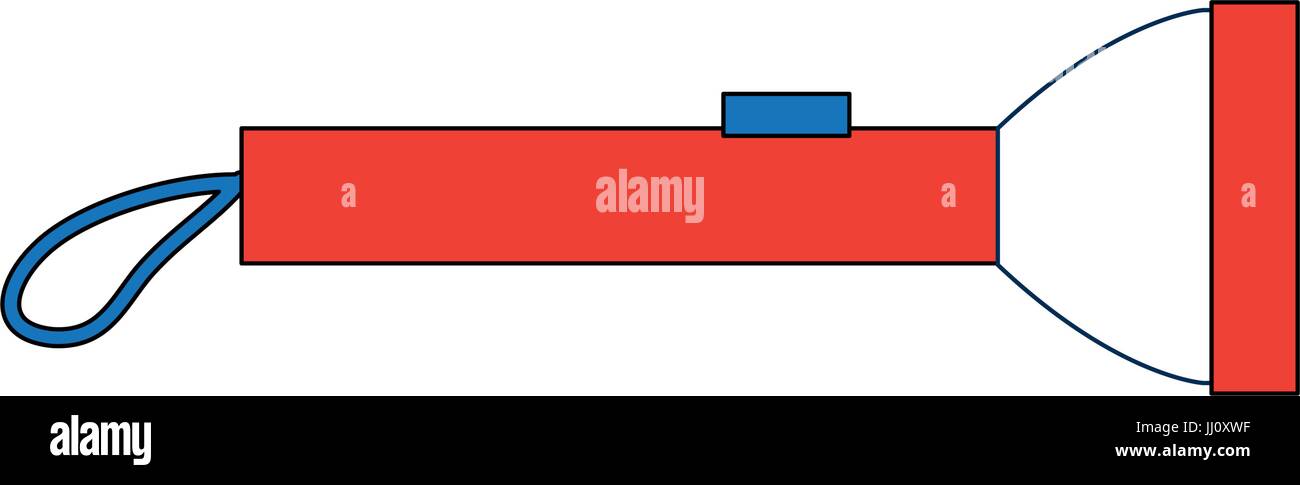 Lampe ampoule led lampe d'énergie de la batterie Illustration de Vecteur