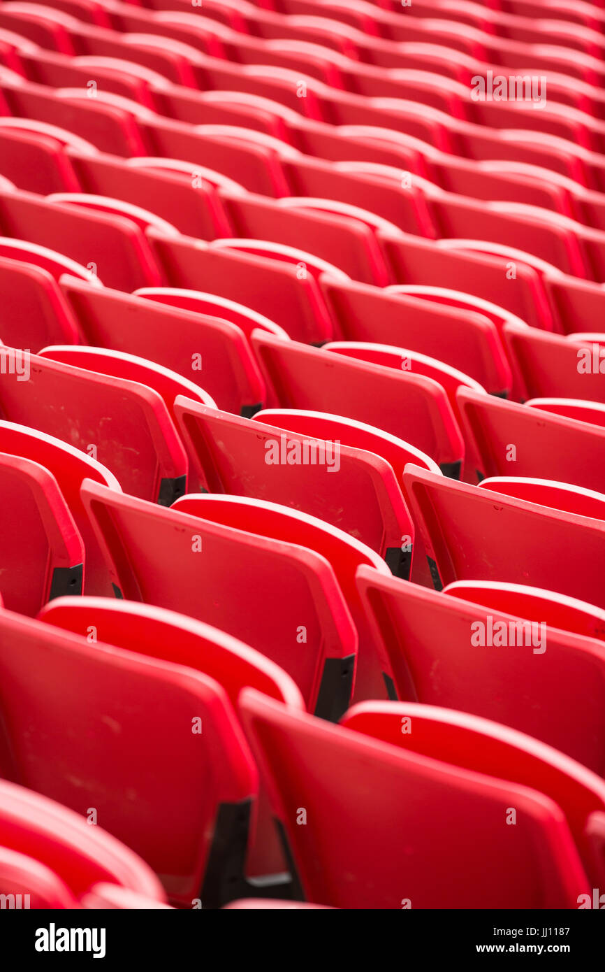 Vue générale de l'Ashton Gate stadium, Bristol. Banque D'Images