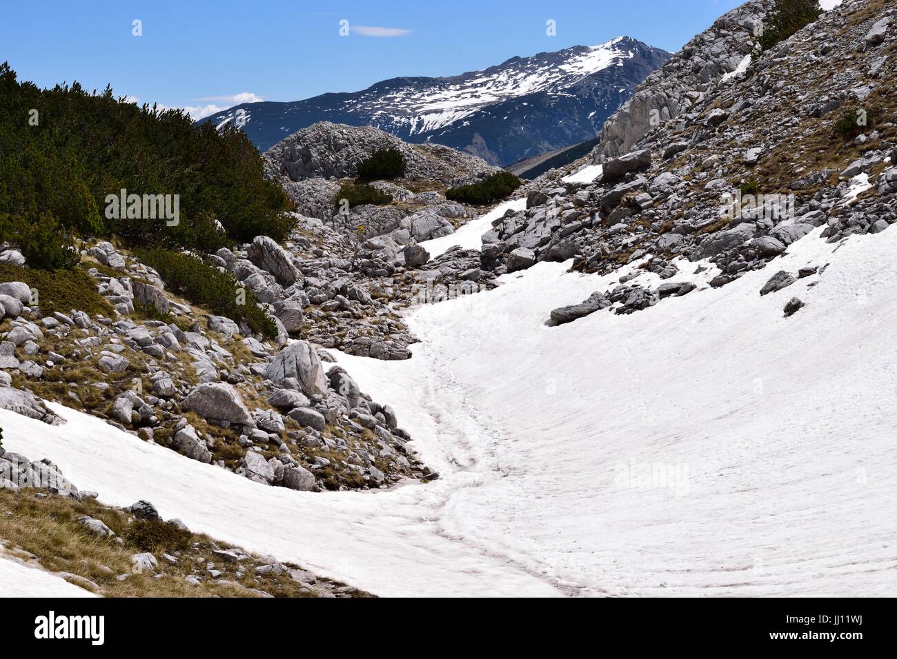 Paysage de montagne Banque D'Images