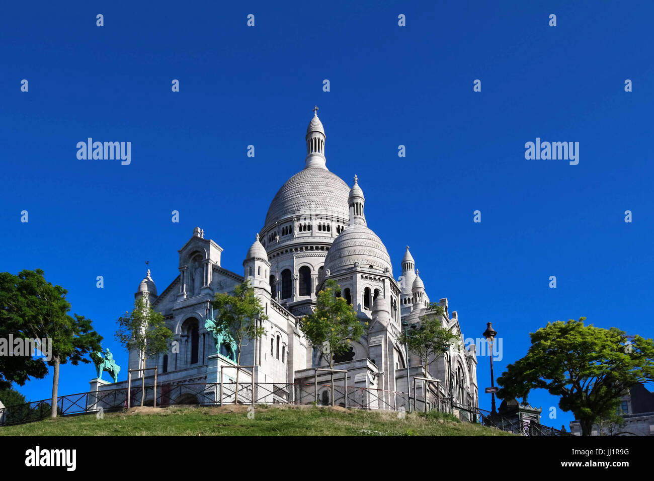 La basilique du Sacré-Cœur à Montmartre, Paris Photo Stock - Alamy