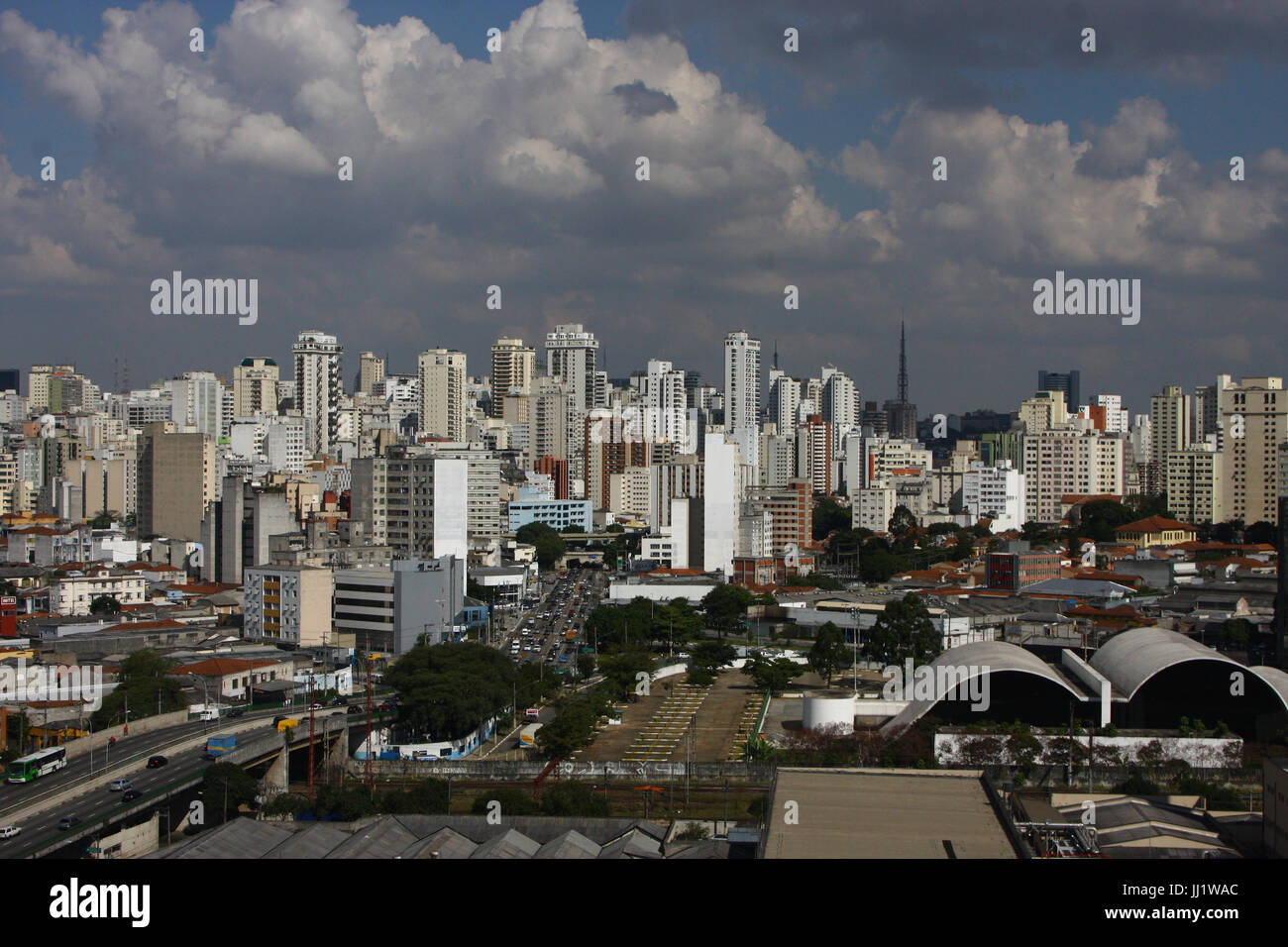 Voir urban, São Paulo, Brésil Banque D'Images