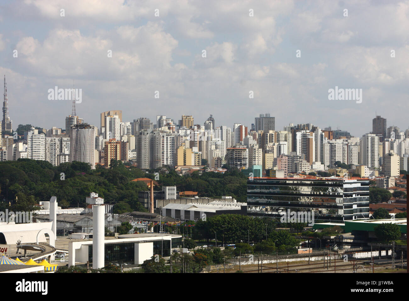 Voir urban, São Paulo, Brésil Banque D'Images