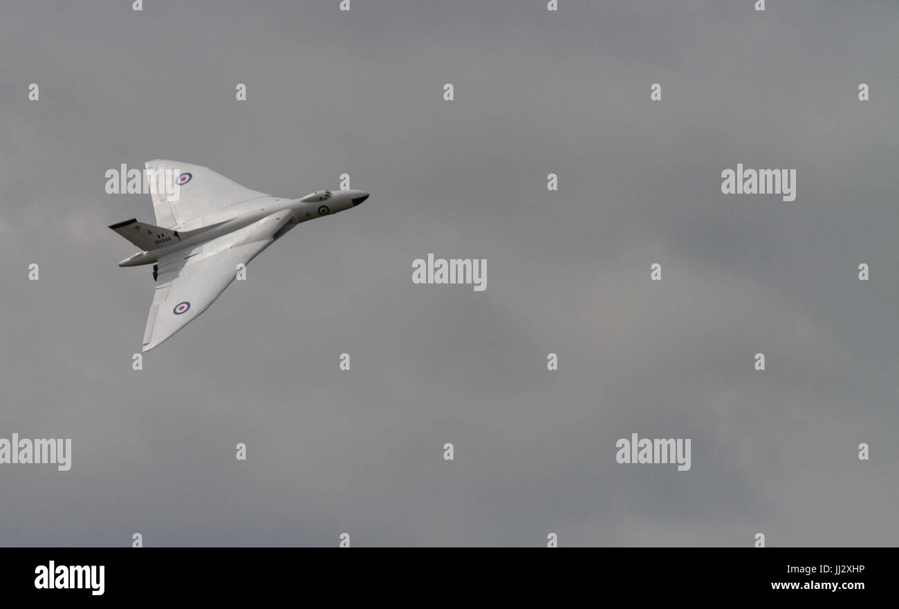 AVRO Vulcan, Jet Bombardier. RAF, modèle réduit d'Aéronef Banque D'Images