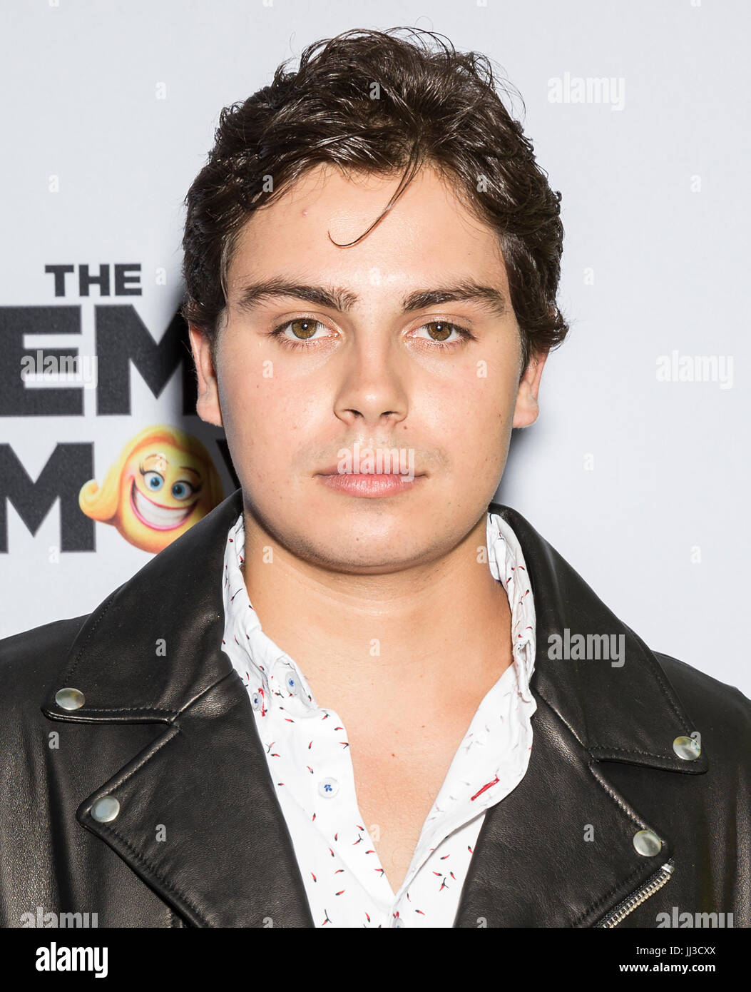 New York, USA. 17 juillet, 2017. Acteur Jake T. Austin assiste à la Saks célèbre événement jour Emoji chez Saks Fifth Avenue Crédit : Ovidiu Hrubaru/Alamy Live News Banque D'Images