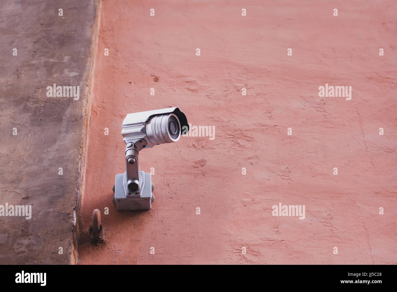 Caméra de sécurité en plein air pour la surveillance Banque D'Images