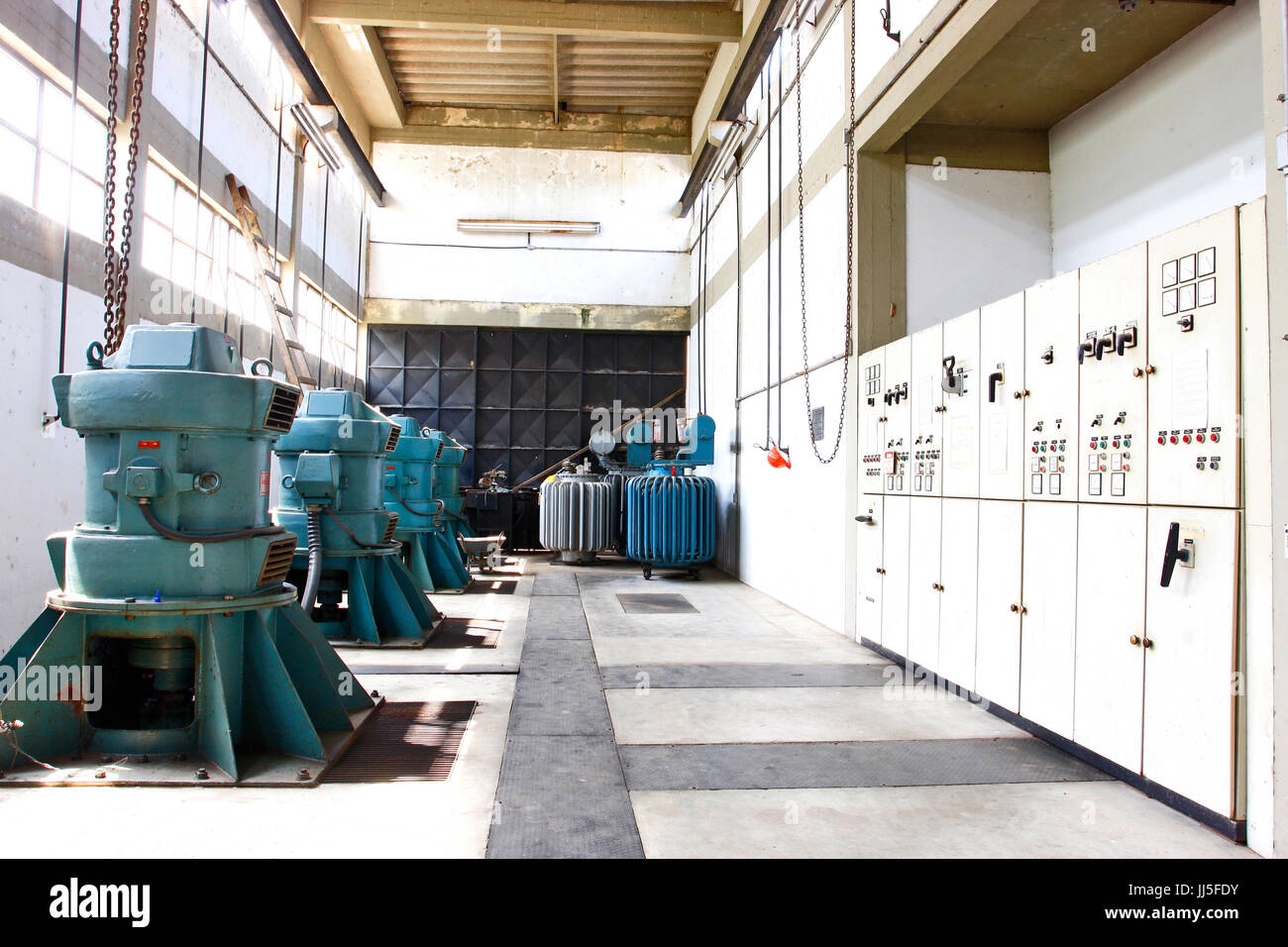 Pompe à eau, l'industrie, usine, Brésil Banque D'Images