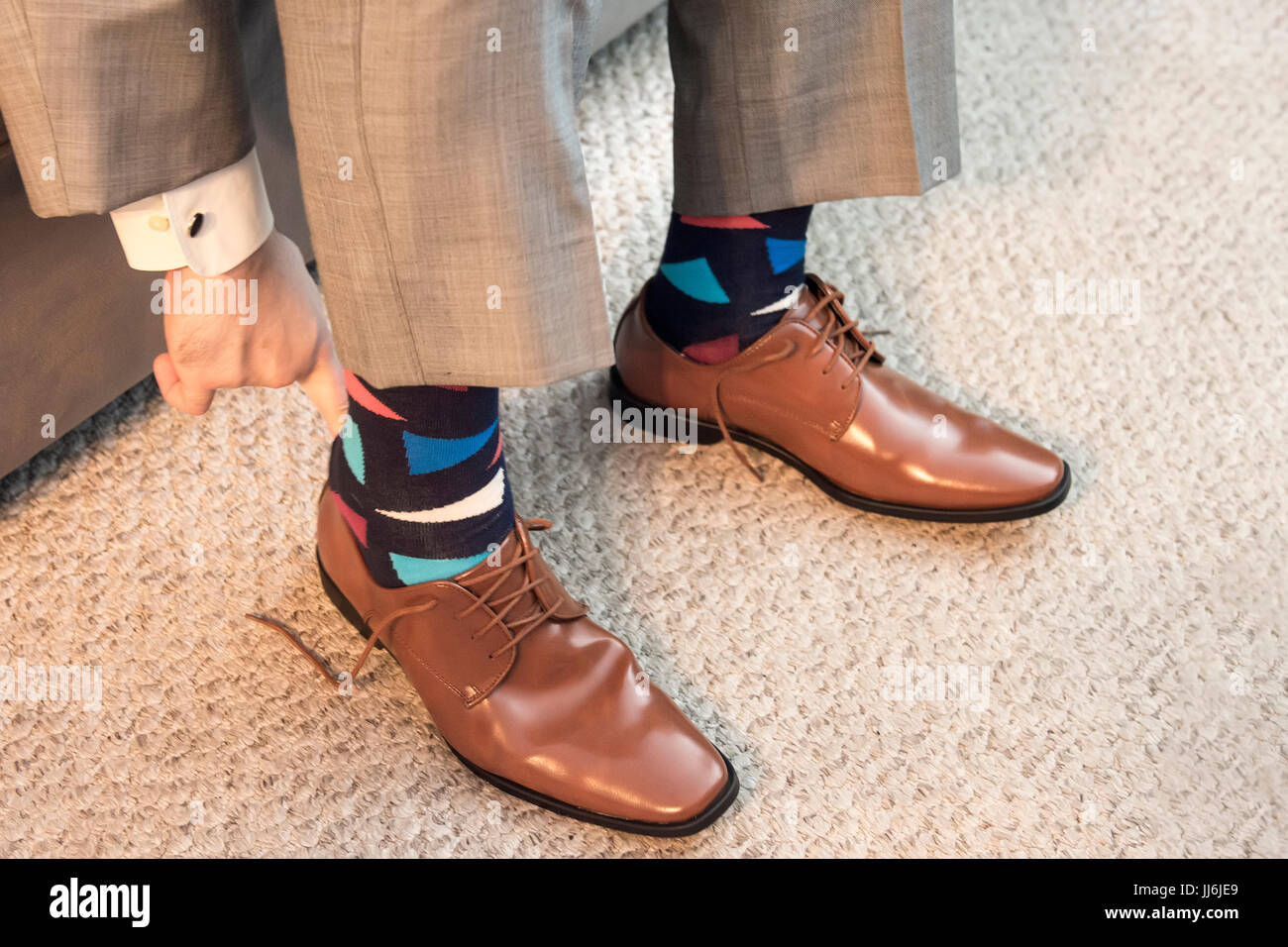 chaussette pour chaussure de ville