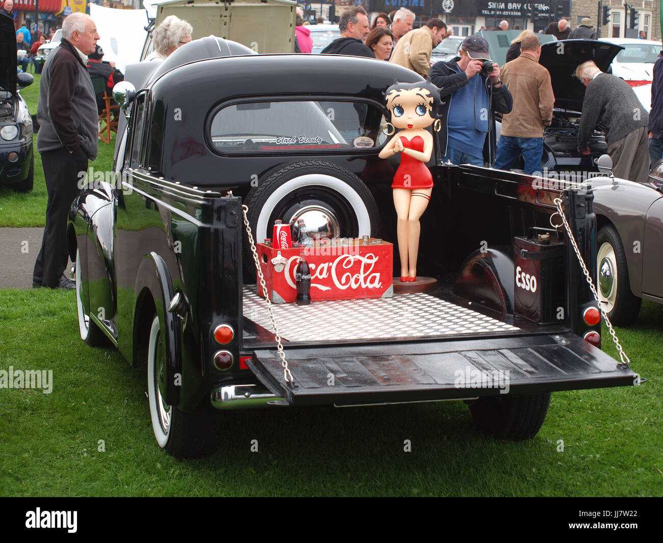 Classic vintage d'occasion à à des festivals en Amérique du Tyneside Banque D'Images