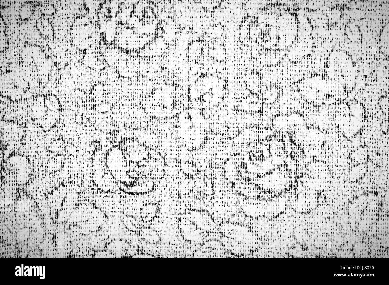 Grunge fond noir et blanc avec la texture Banque D'Images