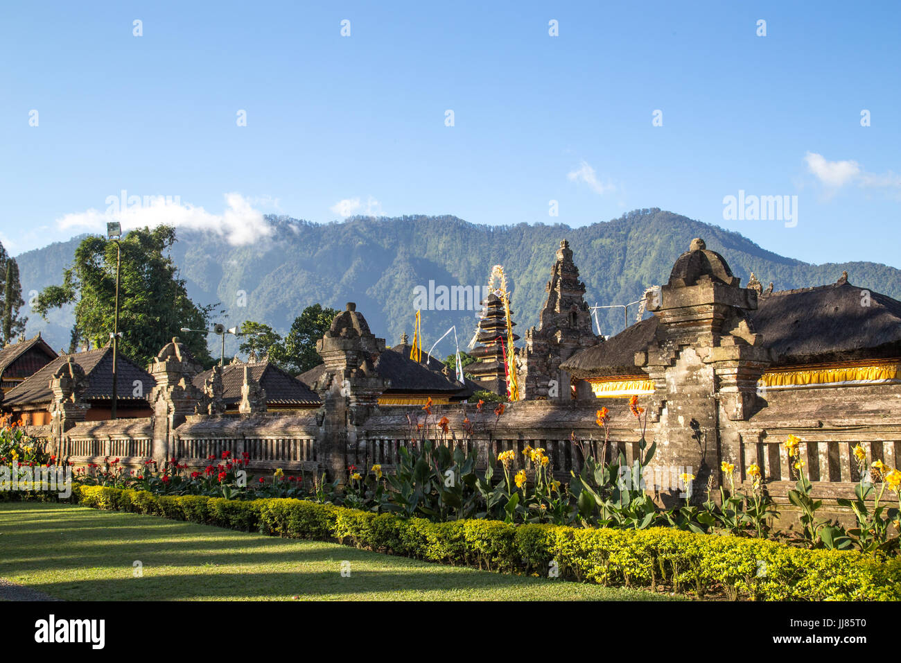 Temple balinais Pura Ulun Danu Beratan Banque D'Images
