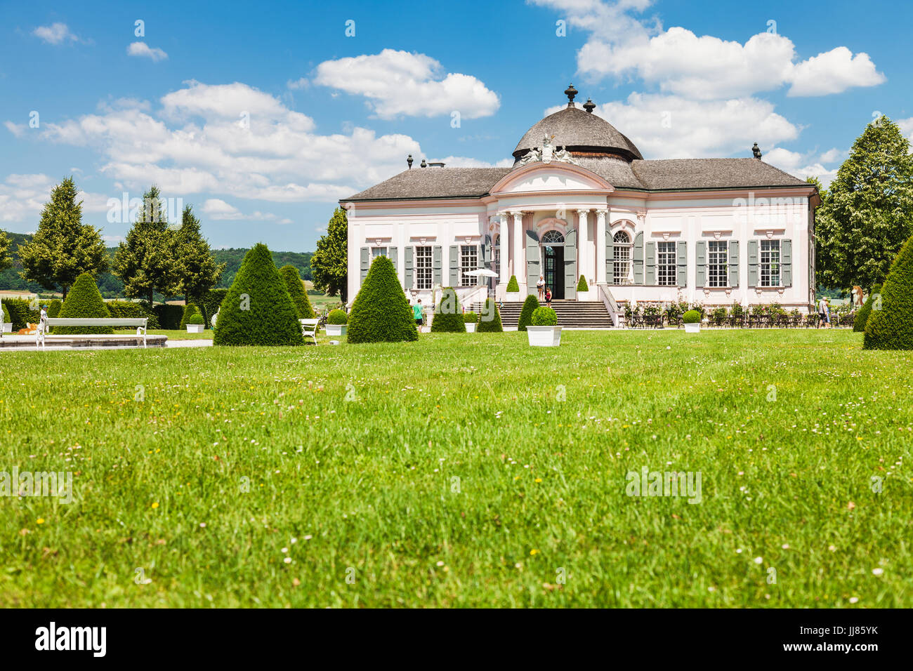 Célèbre Abbaye de Melk sur le Danube, en Basse Autriche Banque D'Images Célèbre Abbaye de Melk sur le Danube, en Basse Autriche Banque D'Images