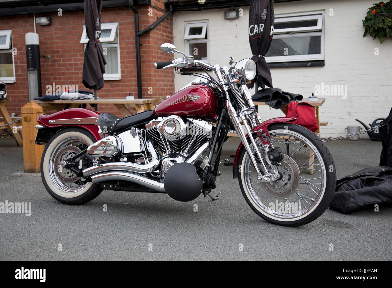 Harley davidson bikers Banque de photographies et d’images à haute ...