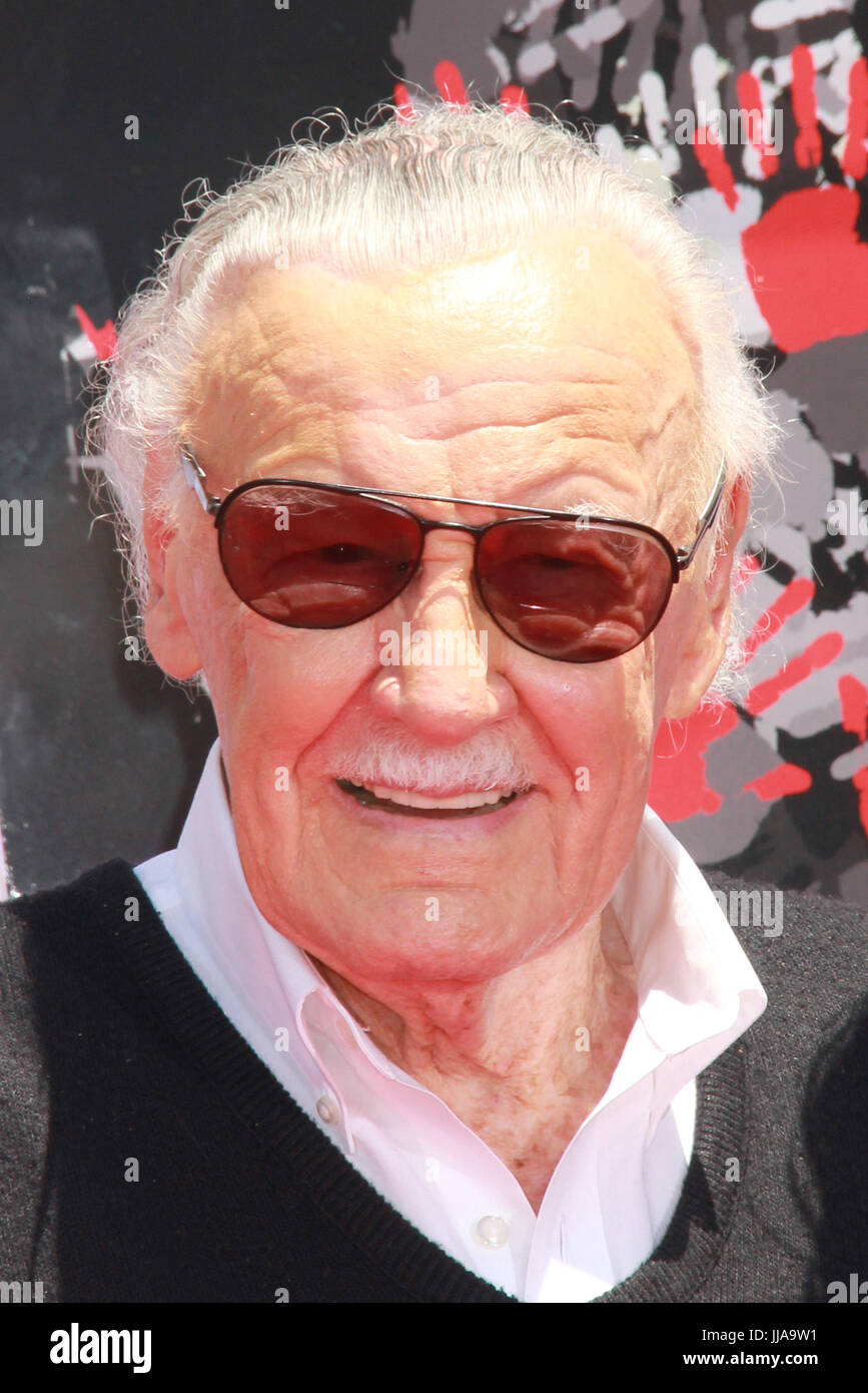 Los Angeles, USA. 18 juillet, 2017. 07/18/2017 Stan Lee Stan Lee, de part et d'empreinte écologique cérémonie tenue à la TCL Chinese Theatre de Los Angeles, CA Photo : Cronos/Hollywood News/Alamy Live News Banque D'Images