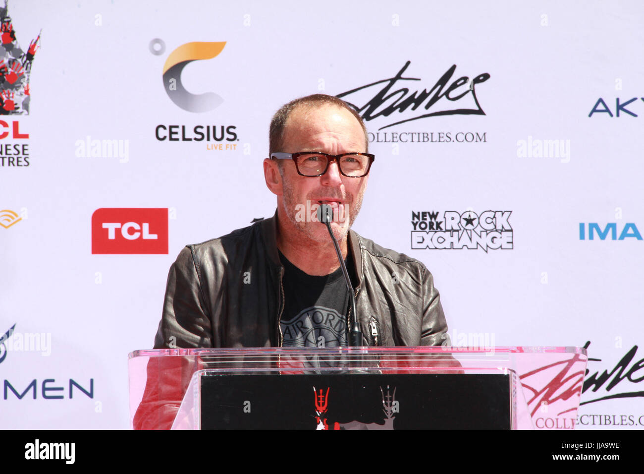 Los Angeles, USA. 18 juillet, 2017. Clark Gregg 07/18/2017 Stan Lee, de part et d'empreinte écologique cérémonie à la TCL Chinese Theatre de Los Angeles, CA Photo : Cronos/Hollywood News/Alamy Live News Banque D'Images