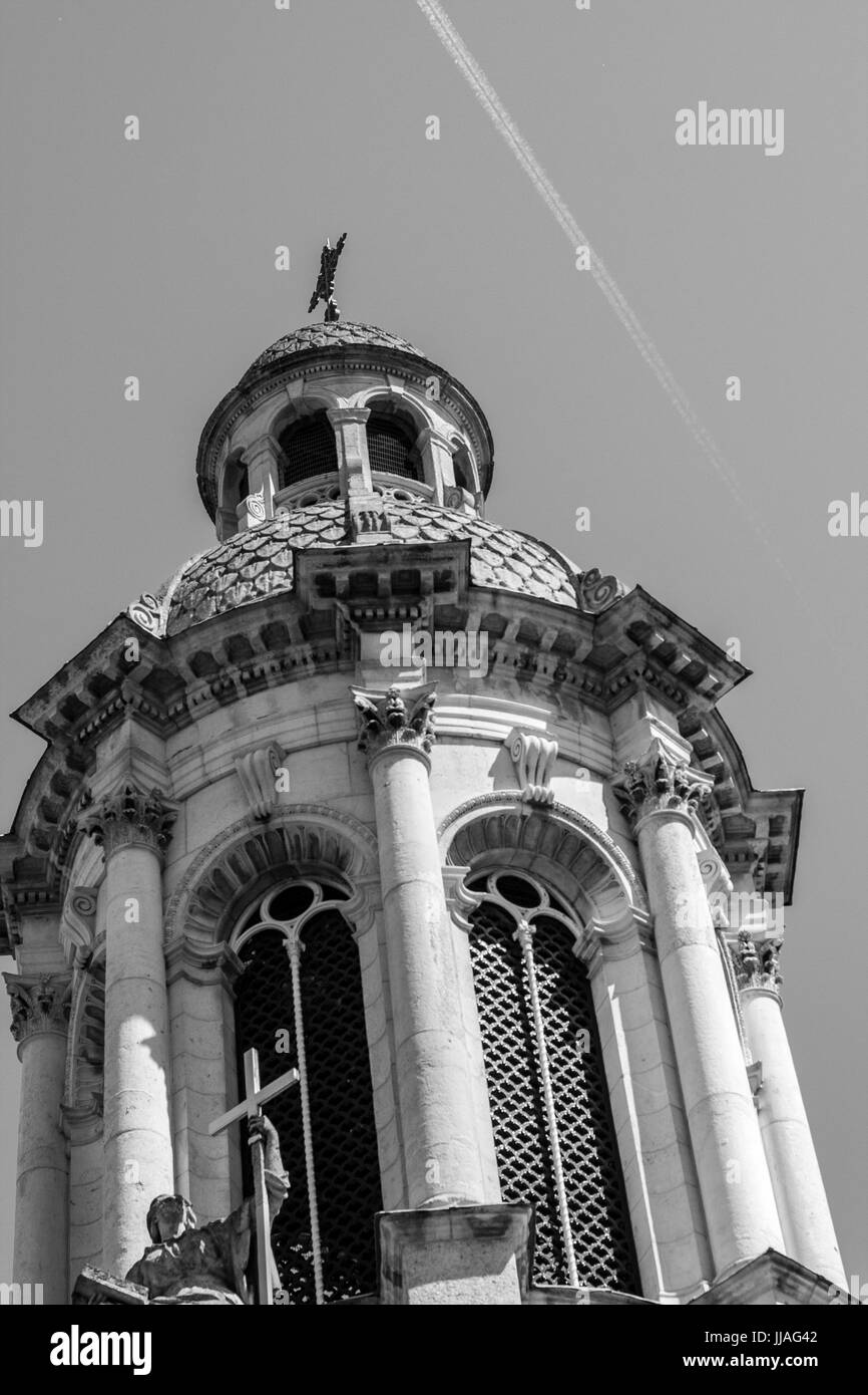 Le Campanile au Trinity College de Dublin en Irlande (clocher) Banque D'Images