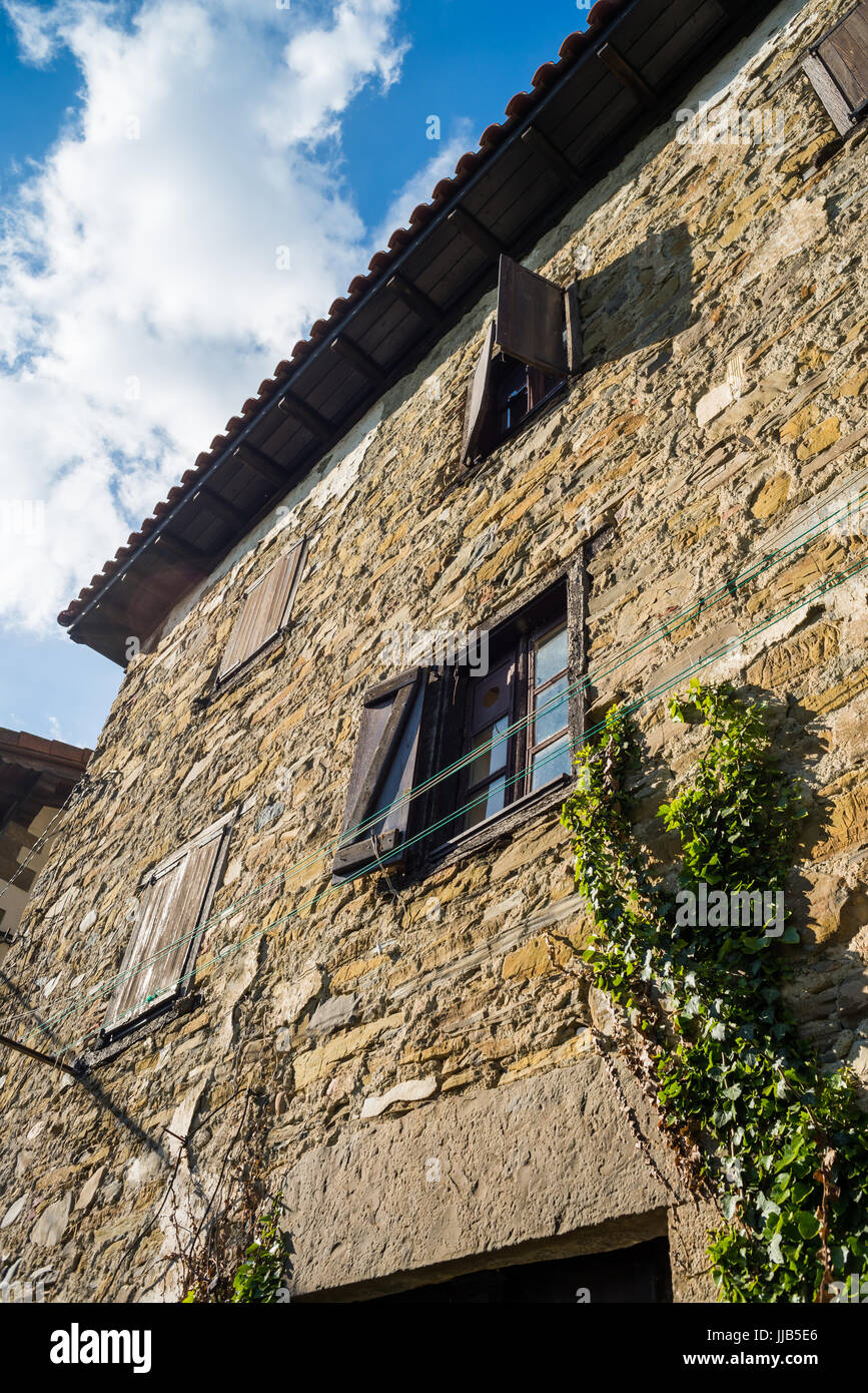 Camino de Santiago, Zubiri, Espagne, Europe. Banque D'Images