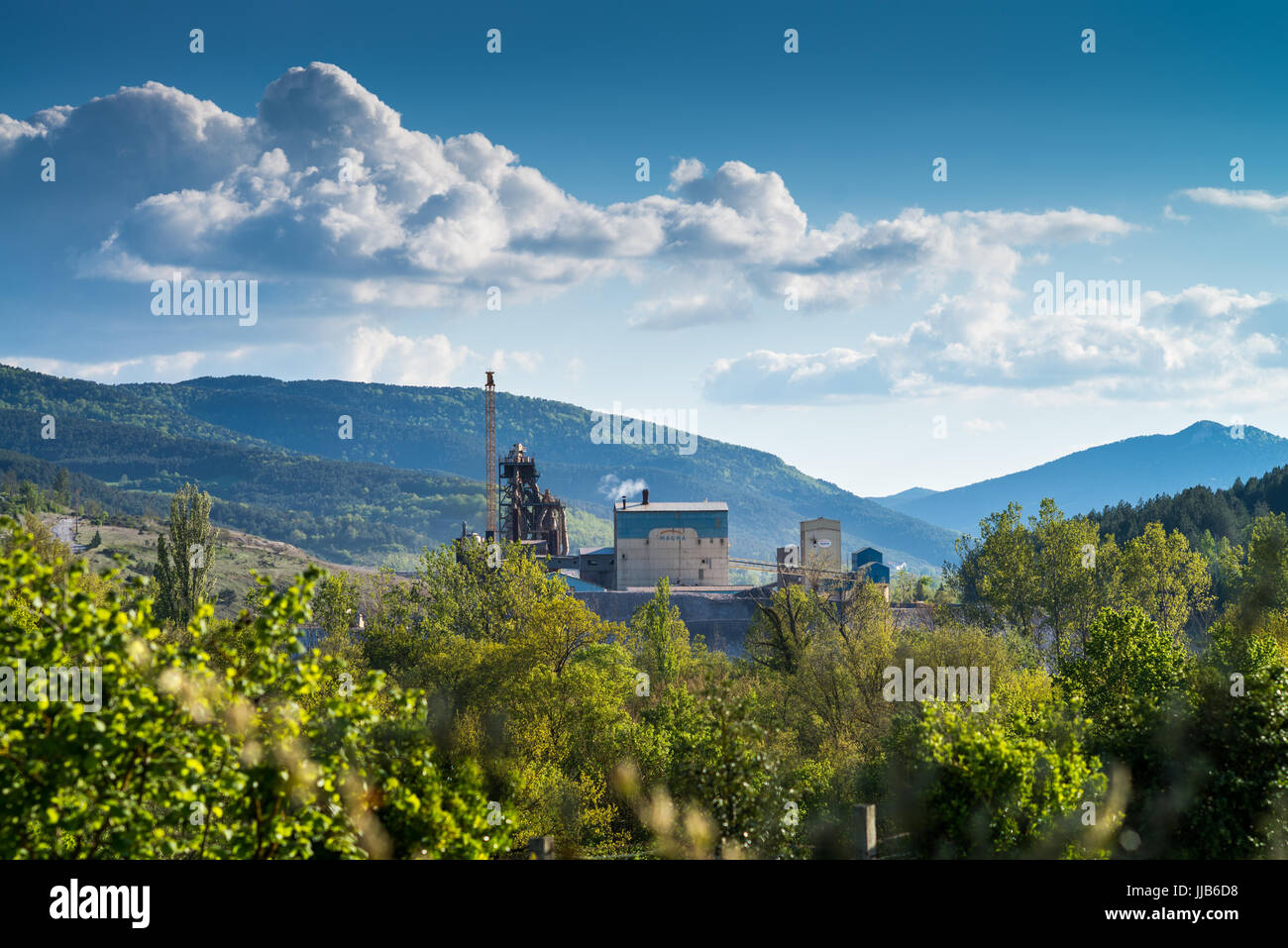 Camino de Santiago, Zubiri, Espagne, Europe. Banque D'Images