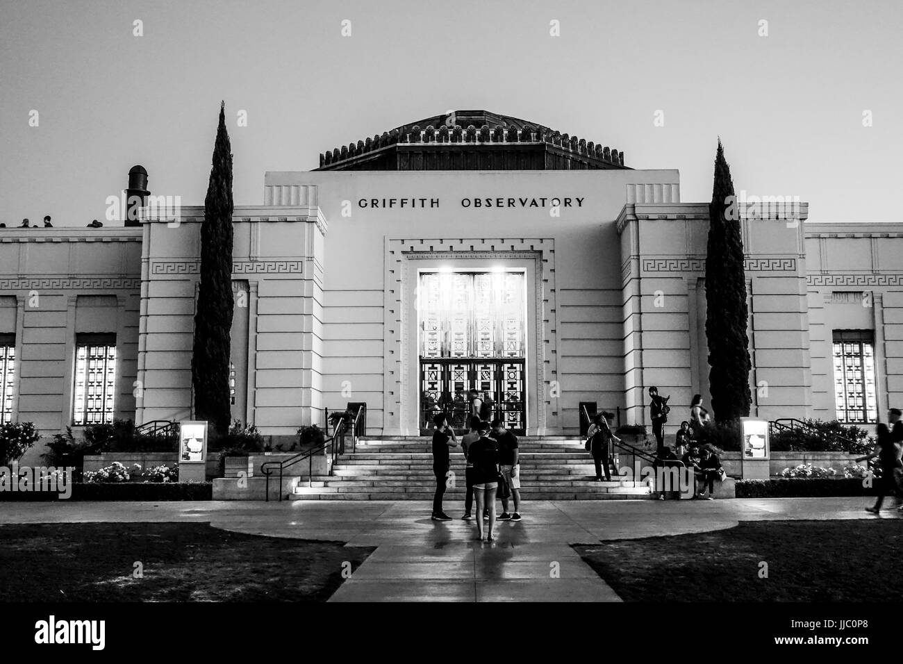 L'Observatoire Griffith à Los Angeles - LOS ANGELES - CALIFORNIE - Le 19 avril 2017 Banque D'Images