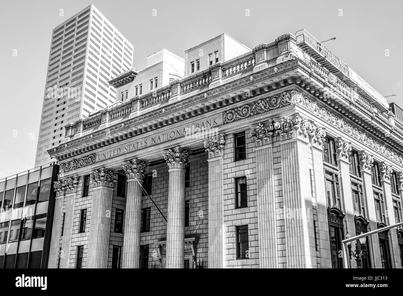 United States National Bank à Portland - Portland - OREGON - 15 avril, 2017 Banque D'Images