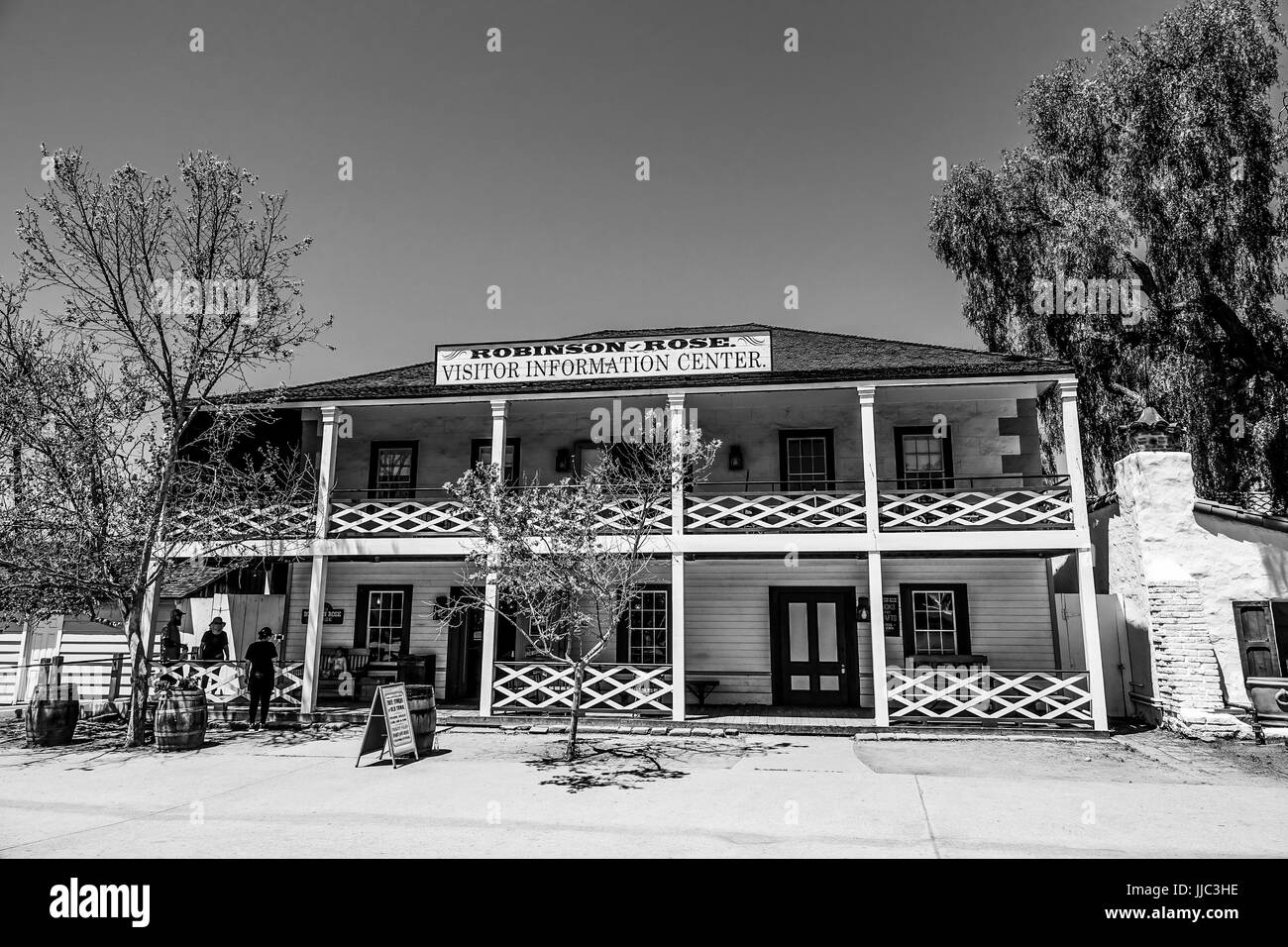 Centre d'information touristique dans la vieille ville de San Diego State Historic Park - SAN DIEGO - CALIFORNIE - 21 AVRIL 2017 Banque D'Images