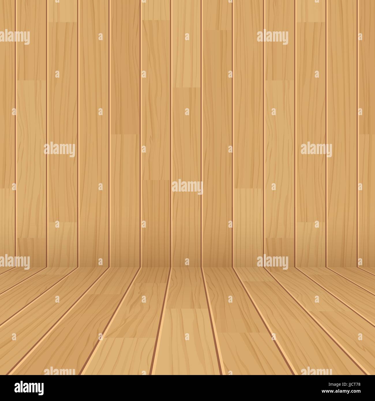 Texture bois vecteur fond chambre vide Illustration de Vecteur