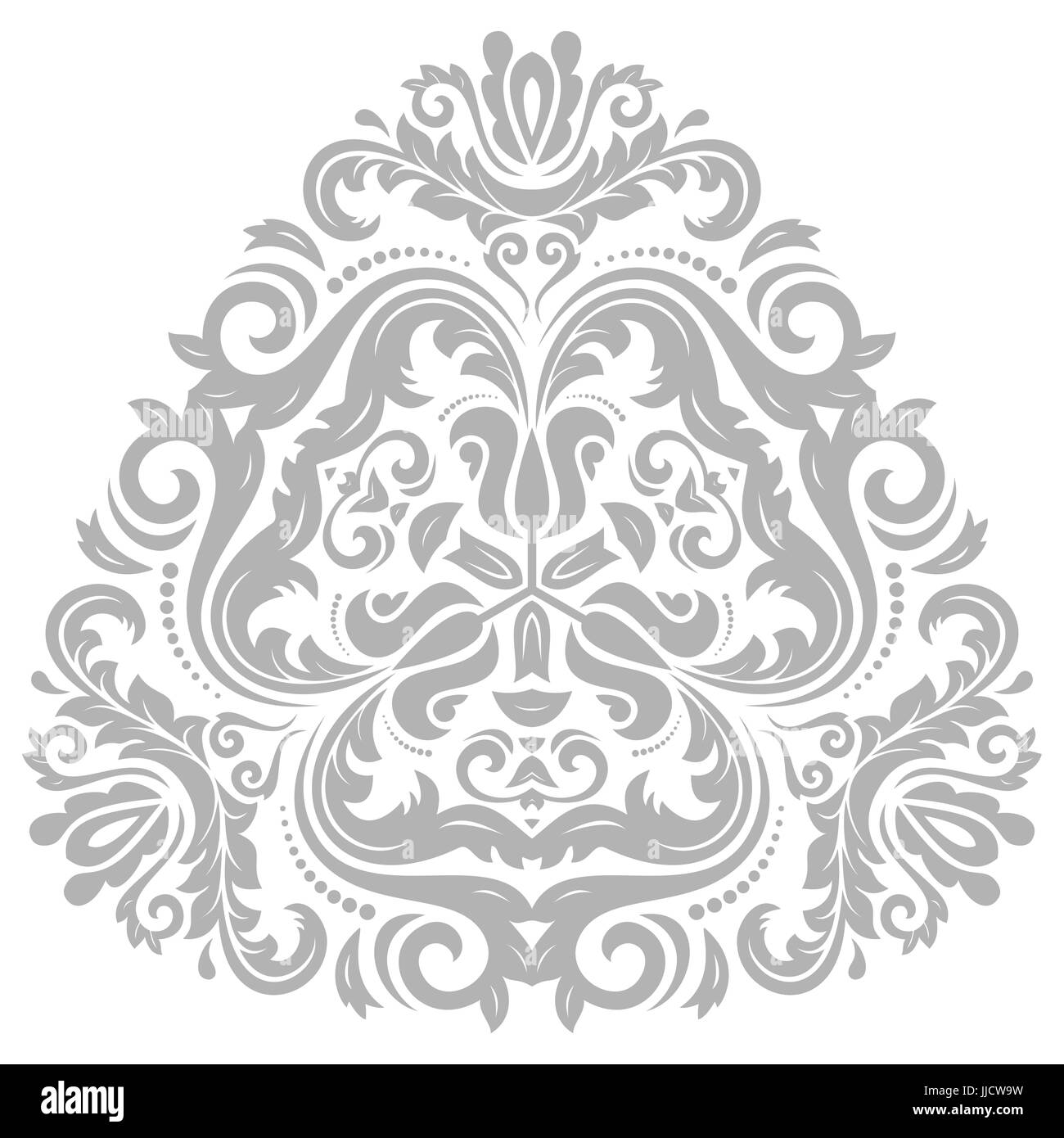 Abstract Pattern Oriental Banque D'Images