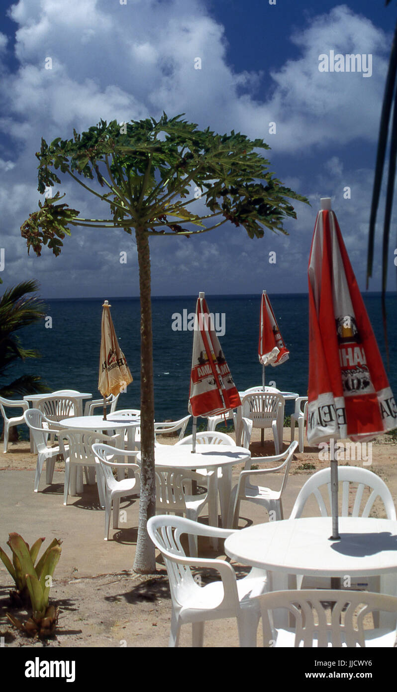 Plage des Calhetas, Cabo de Santo Agostinho, Pernambuco, Brésil. Banque D'Images