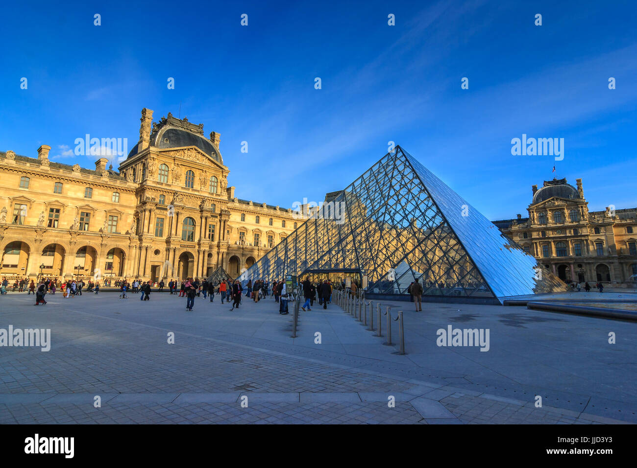 Musée du Louvre, Paris Banque D'Images