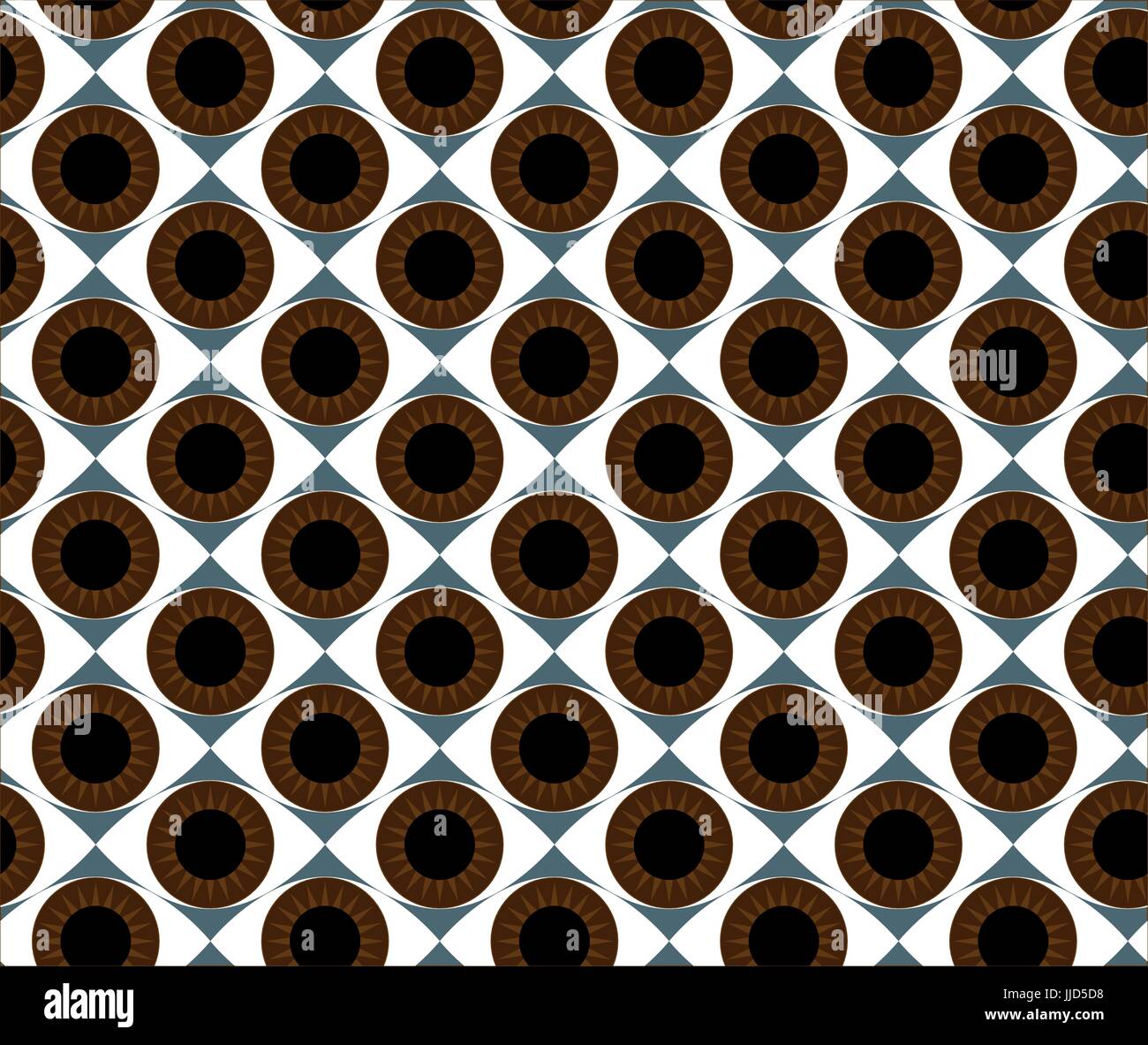 Motif transparent brown eyes, vector Illustration de Vecteur