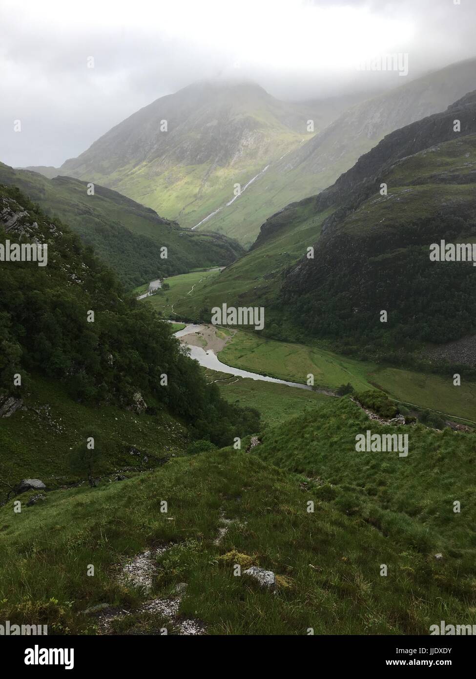 Glen Nevis, Ecosse Banque D'Images